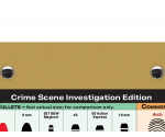 WhiteCoat Clipboard® - Tactical Brown Crime Scene Investigation Edition